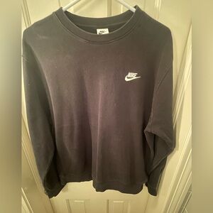 Nike Black Crewneck Sweatshirt